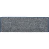 Trapmatten - Paars Blauw - 100% Genaaldvilte Stof - 15 Stuks