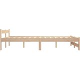 VidaXL Bedframe Massief Grenenhout 120x200 cm