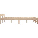 vidaXL Bedframe massief grenenhout 160x200 cm