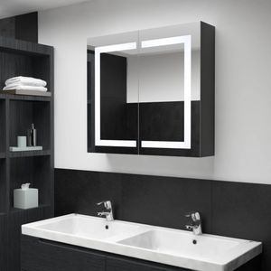 vidaXL-Badkamerkast-met-spiegel-en-LED-80x12,2x68-cm