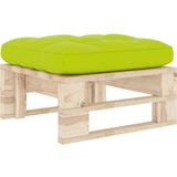 vidaXL Tuinhocker pallet geïmpregneerd grenenhout