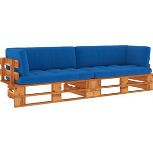 2-Sitzer-Palettensofa Honigbraun Imprägniertes Kiefernholz Vidaxl