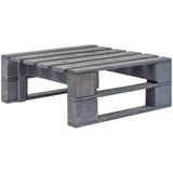 VidaXL Loungeset Pallet 6-delig met Kussens Grijs Geïmpregneerd Hout
