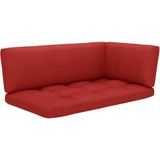 vidaXL 6-delige Loungeset pallet honingbruin geïmpregneerd grenenhout