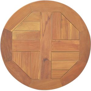 vidaXL-Tafelblad-rond-2,5-cm-40-cm-massief-teakhout