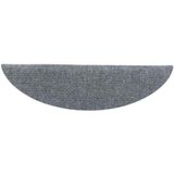 Trapmat - Lichtgrijs - Genaaldvilte Stof - Set van 10