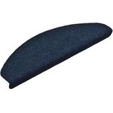 vidaXL Trapmatten - Marineblauw - Polypropyleen - Zelfklevend - 5 Stuks