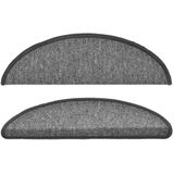 vidaXL-Trapmatten-10-st-56x17x3-cm-donkergrijs