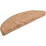 vidaXL Trapmatten - Beige - 100% Getuft PP - Set van 10