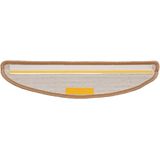 vidaXL Trapmatten - Beige - 100% Getuft PP - Set van 10