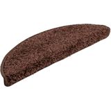 vidaXL Trapmatten - Bruin - 100% PP - Set van 10