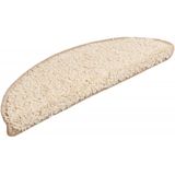 vidaXL - Trapmatten - 10 - st - 56x17x3 - cm - crèmekleurig
