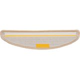 vidaXL - Trapmatten - 10 - st - 56x17x3 - cm - crèmekleurig