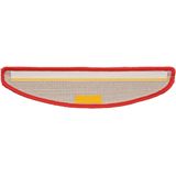 vidaXL Trapmatten - Rood - 100% PP - Set van 10