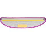 vidaXL Trapmatten - Violet - 100% Getuft PP - Set van 10
