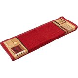 Trapmat - Rood - 100% Getuft Polyamide