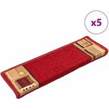 Trapmat - Rood - 100% Getuft Polyamide