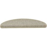 vidaXL Trapmatten - Lichtgroen - Stof - 15 Stuks - Anti-slip