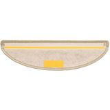 vidaXL Trapmatten - Lichtgroen - Stof - 15 Stuks - Anti-slip