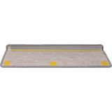 Trapmat - Zilver - Stof - 15 Stuks - Antislip