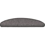 vidaXL Trapmatten - Grijs en Beige - Antislip - 15 Stuks