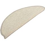 vidaXL Trapmatten - Zilverkleurig - Antislip - 15 Stuks