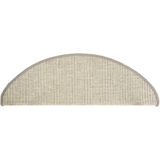 vidaXL Trapmatten - Zilverkleurig - Antislip - 15 Stuks