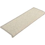 vidaXL - Trapmatten - zelfklevend - 15 - st - 65x21x4 - cm - zilverkleurig