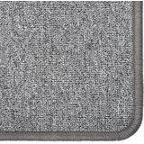 vidaXL Tapijtloper - Donkergrijs - 100% Polypropyleen - Wasbaar