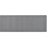 vidaXL Tapijtloper - Donkergrijs - 100% Polypropyleen - Wasbaar