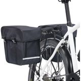 vidaXL-Fietstas-voor-bagagedrager-dubbel-waterdicht-35-L-zwart