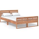 VidaXL Bedframe Massief Teakhout 120x200 cm