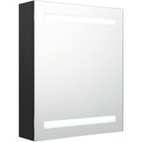 VidaXL-Badkamerkast-met-spiegel-en-LED-50x14x60-cm-zwart