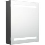 VidaXL-Badkamerkast-met-spiegel-en-LED-50x14x60-cm-grijs