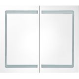 VidaXL-Badkamerkast-met-spiegel-en-LED-80x12x68-cm-betongrijs