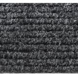 vidaXL - Droogloopmat - Antraciet - 70% PP en 30% PES