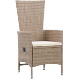 Vidaxl - 5-tlg. Garten-Essgruppe Beige