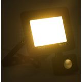 vidaXL LED-Fluter mit Sensor 30 W Warmweiß