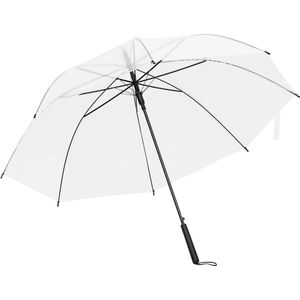 vidaXL Paraplu 107 cm transparant
