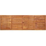 vidaXL Tuintafel 280x90x75 cm massief acaciahout