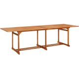 vidaXL Tuintafel 280x90x75 cm massief acaciahout