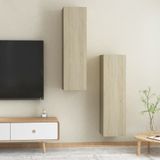 vidaXL-Tv-meubelen-2-st-30,5x30x110cm-spaanplaat-sonoma-eikenkleurig
