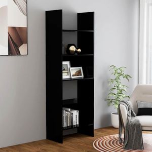 Bücherregal Schwarz 60x35x180 cm Holzwerkstoff vidaXL