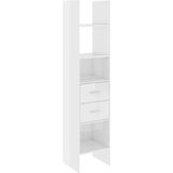 vidaXL-Boekenkast-40x35x180-cm-spaanplaat-hoogglans-wit