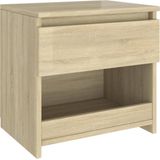 vidaXL Nachttisch Sonoma-Eiche 40x30x39 cm Holzwerkstoff