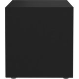 vidaXL Tv-meubel 37x35x37 cm spaanplaat zwart