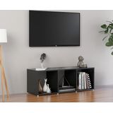 VidaXL-Tv-meubel-107x35x37-cm-spaanplaat-hoogglans-grijs