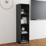 vidaXL-Tv-meubel-142,5x35x36,5-cm-spaanplaat-hoogglans-grijs