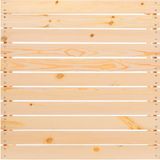 vidaXL Gartenhocker 70x70x30 cm Massivholz Kiefer