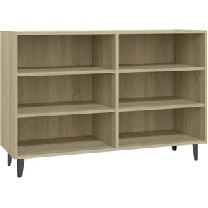 VidaXL Dressoir 103,5x35x70 cm - Spaanplaat Sonoma Eikenkleurig